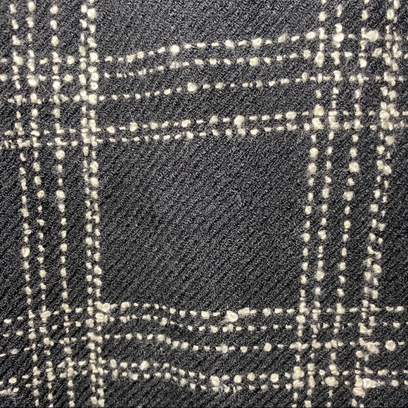 Dress Barn Black and White Plaid Skirt - Picture 3 of 4